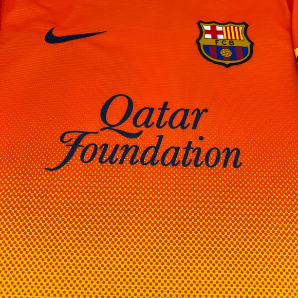 Messi #10 Barcelona 2012/2013 Away ORIGINAL Nike VTG Rare Soccer Jersey (S) - Picture 8 of 9